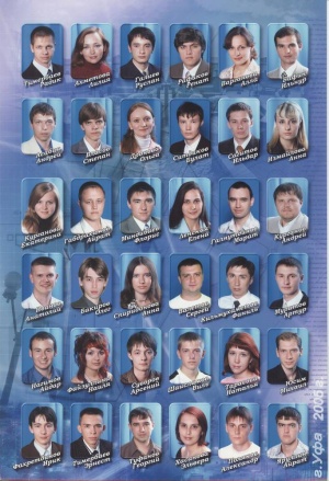 Выпускники 2005 г.
