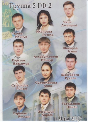 Выпускники 2007 г.